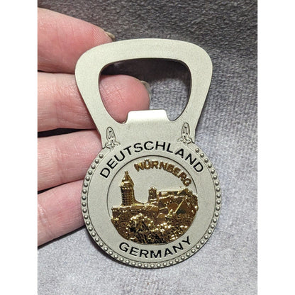 Nurenburg Germany Souvenir Bottle Opener Fridge Magnet