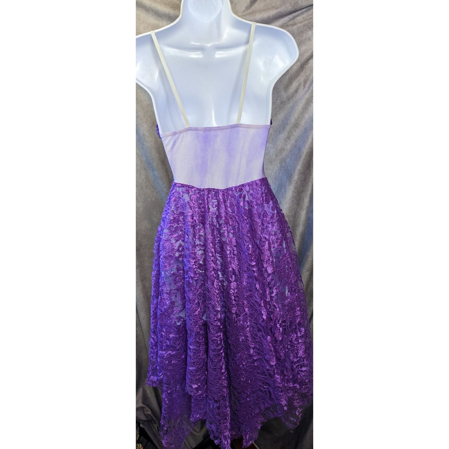 Taffy's Showstoppers Purple Floral Fairy Dance Dress