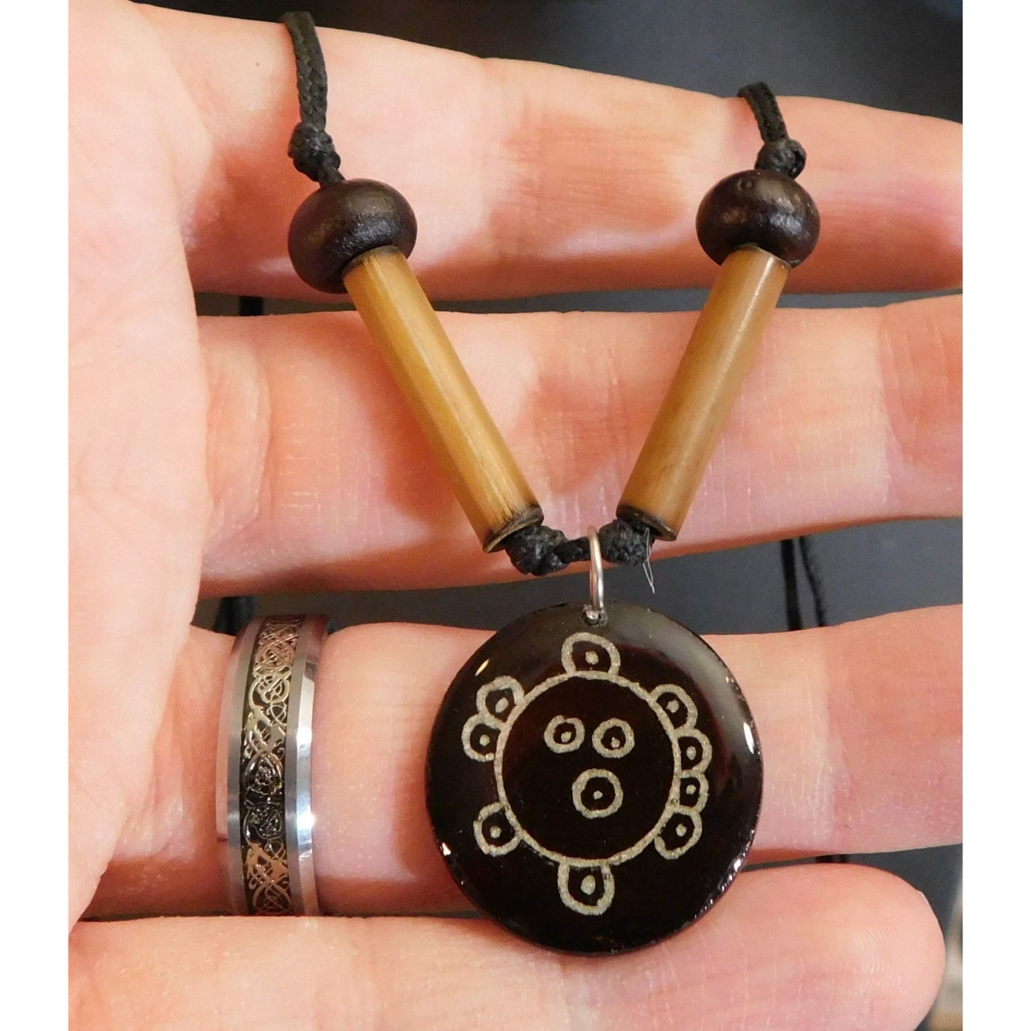 Vintage Tribal Rustic Handmade Necklace