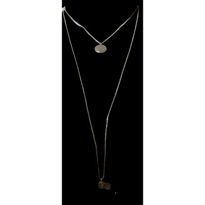 Express Multistrand Dainty Chain Pendant Necklace