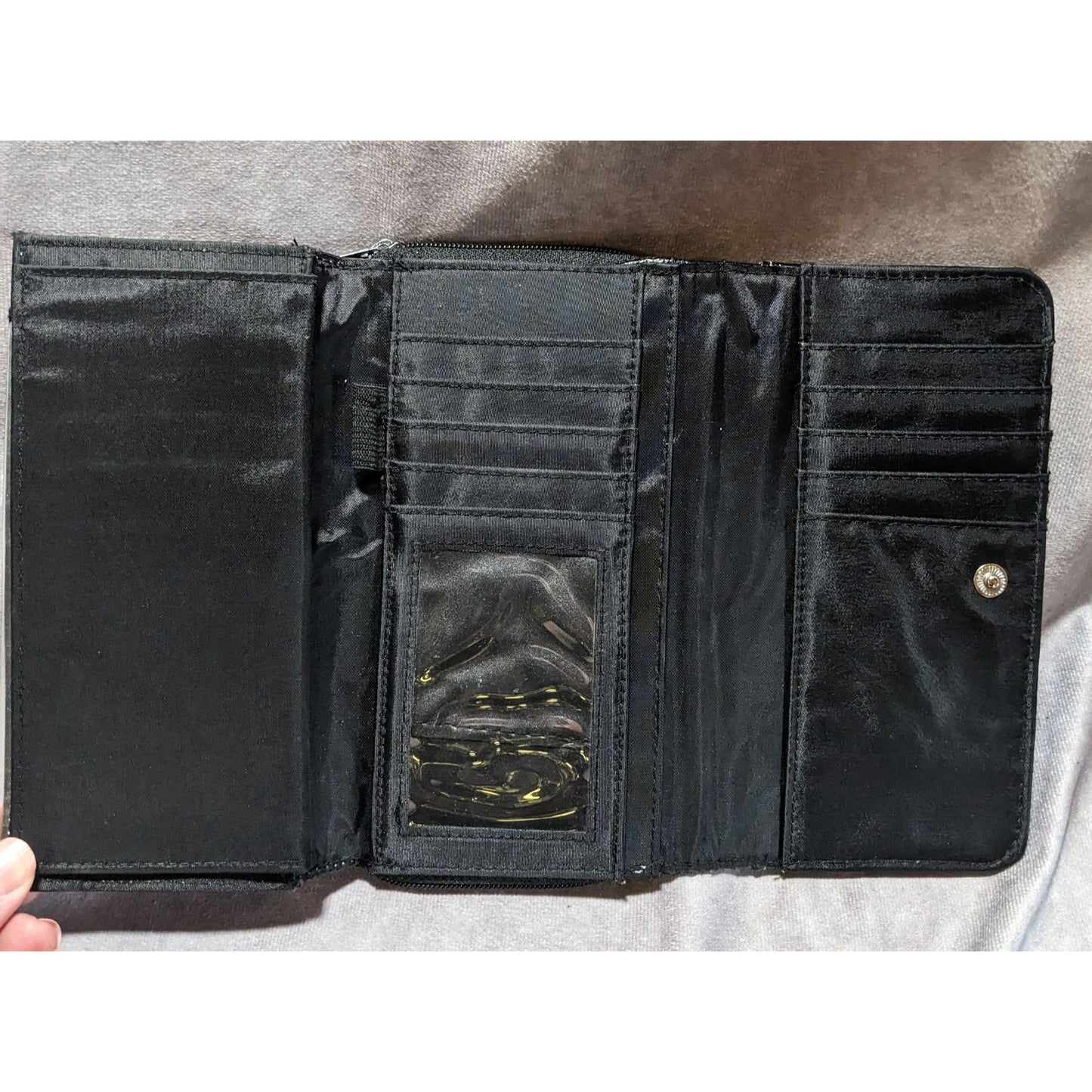 Black Trifold Wallet