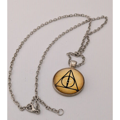 Harry Potter Deathly Hallows Symbol Pendant Necklace
