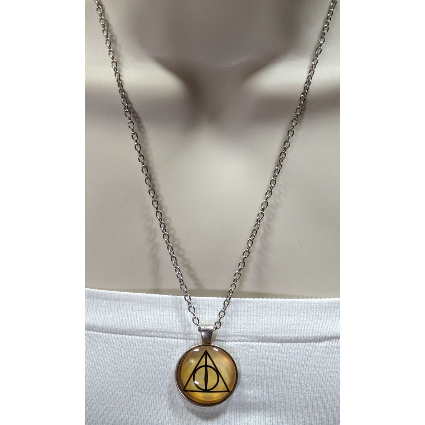Harry Potter Deathly Hallows Symbol Pendant Necklace
