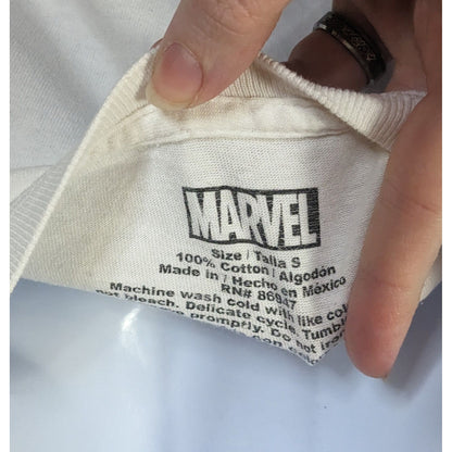 Marvel White Long Sleeve Shirt