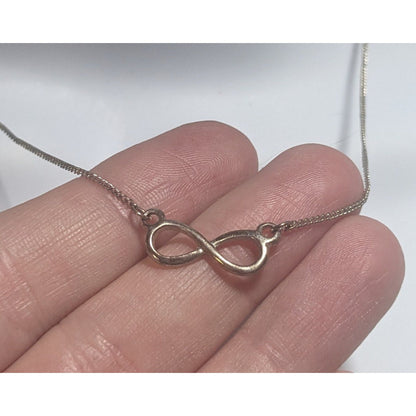 Silver Infinity Necklace