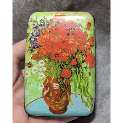 Van Gogh Poppies And Daises RFID Wallet