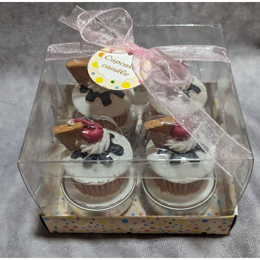 Mini Cupcake Candle Set