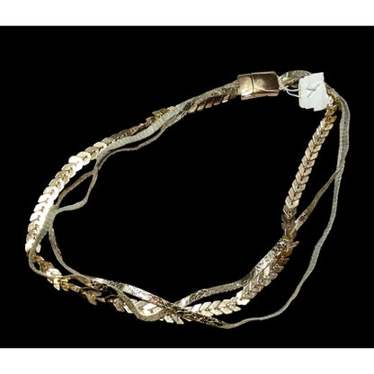 Gold Bohemian Choker Necklace