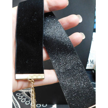 Sparkly Velvet Reversible Gothic Choker