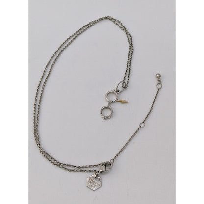 Geek Origami Owl x Harry Potter Glasses Lightning Bolt Pendant Necklace