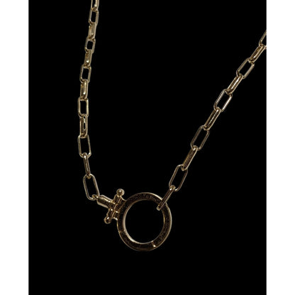 Time And Tru Gold Horse Bit Necklace