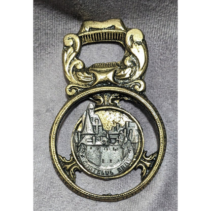 Vintage Romanian Castle Bran Souvenir Bottle Opener