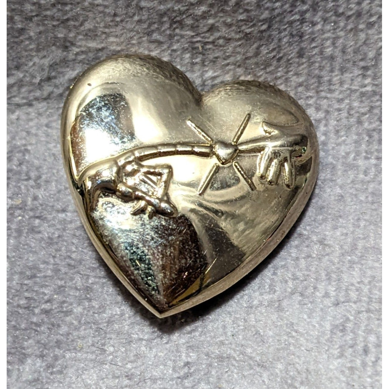 Vintage E.T. Heart Promotional Pin
