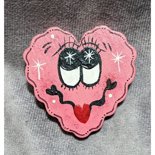 Valentine's Day Heart Brooch