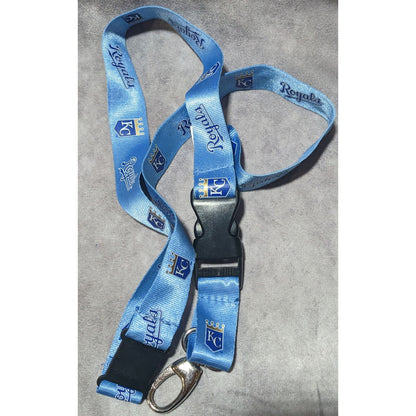 MLB Kansas City Royals Lanyard With Detachable Keychain