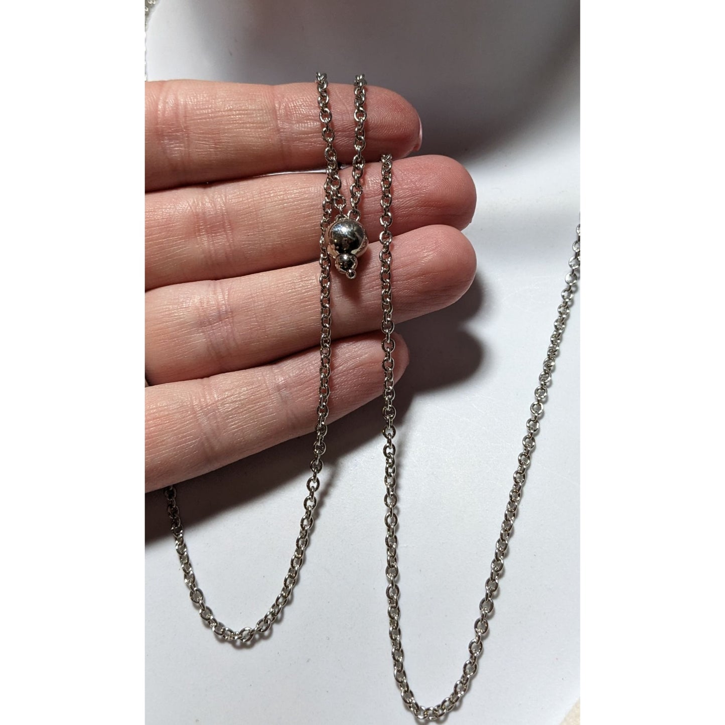 Simple Bead Chain Necklace