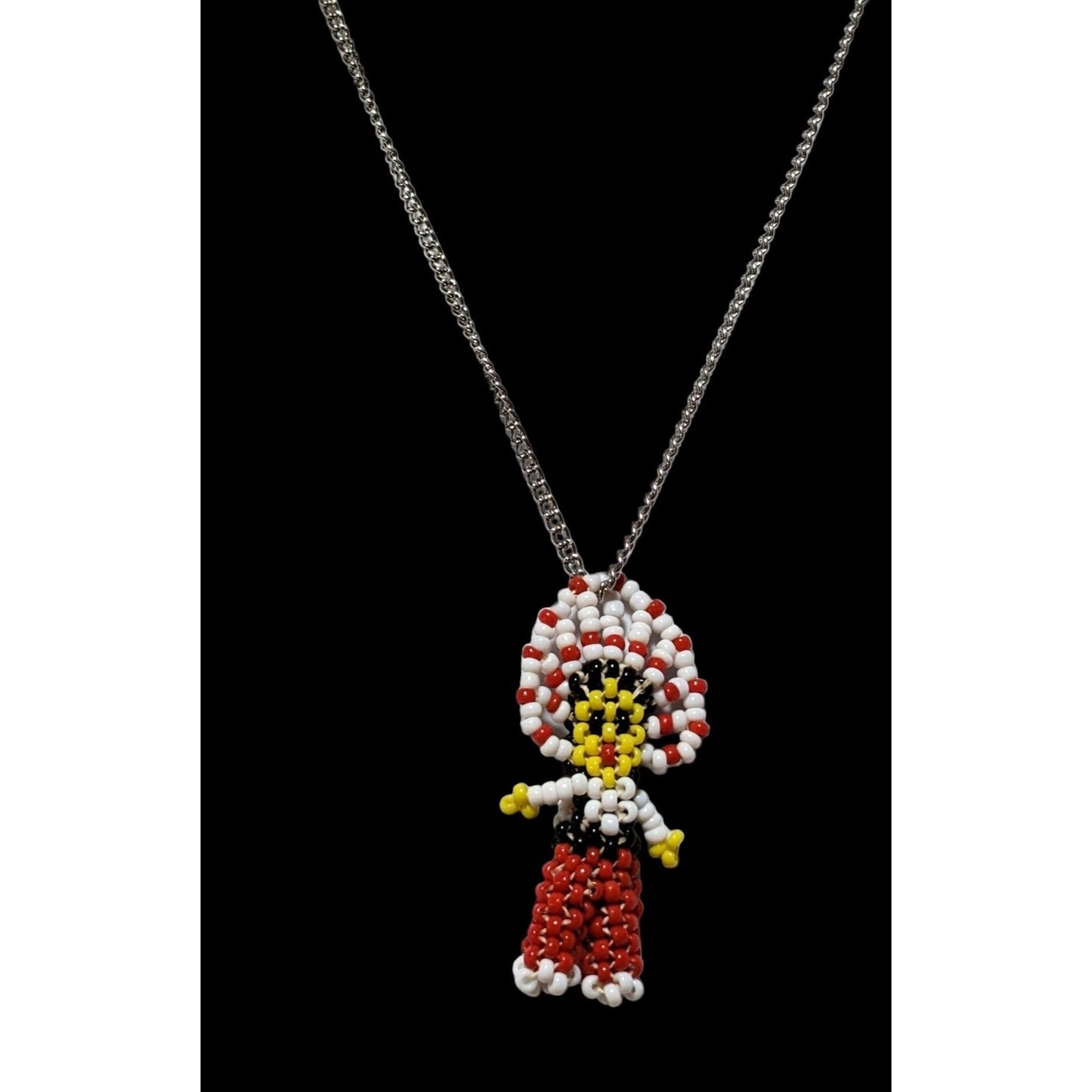 Vintage Southwestern Beaded Doll Necklace