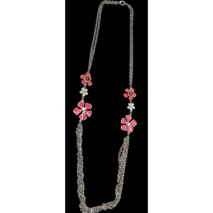 Retro Floral Chain Necklace