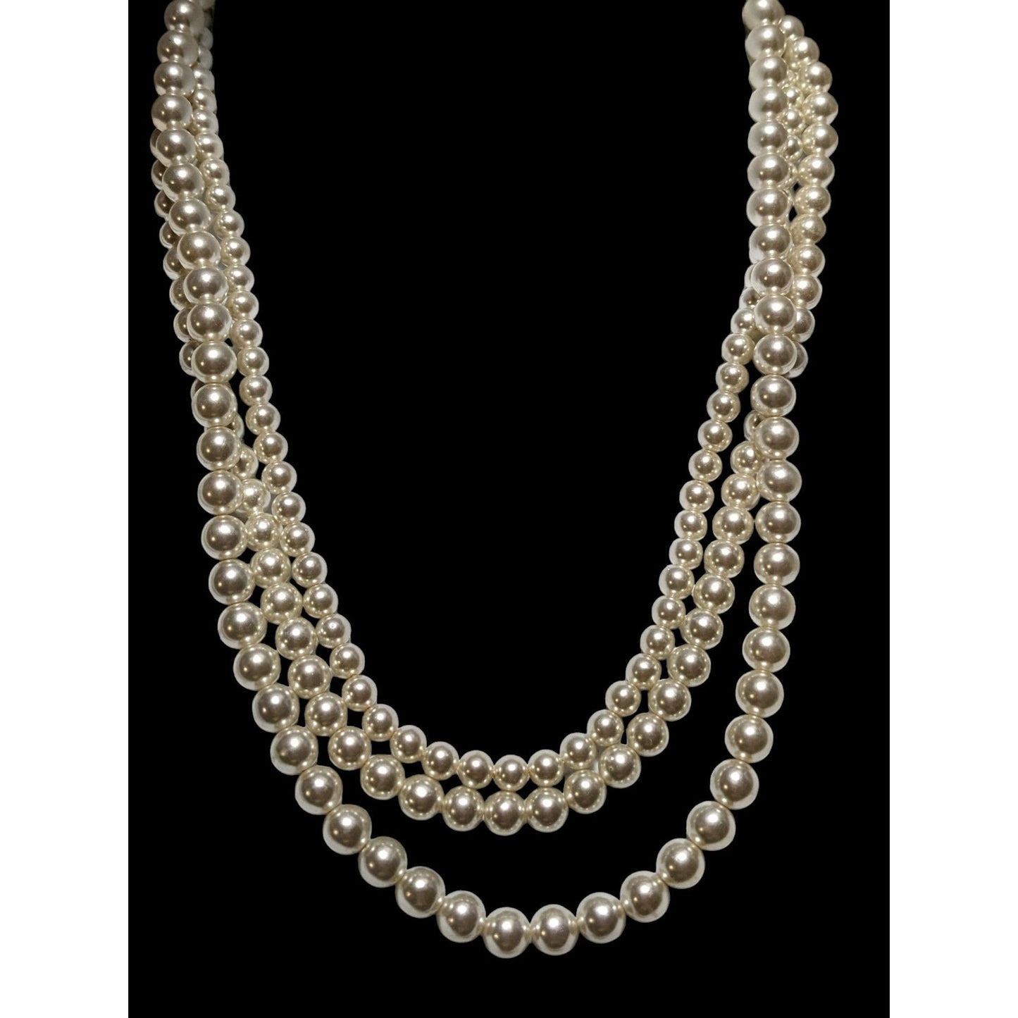 Vintage Japan Faux Pearl Necklace