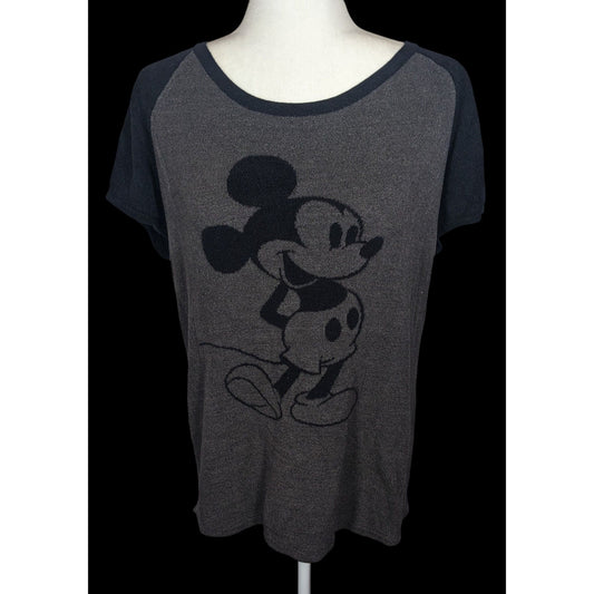 Disney x Barefoot Dreams Black And Grey Top