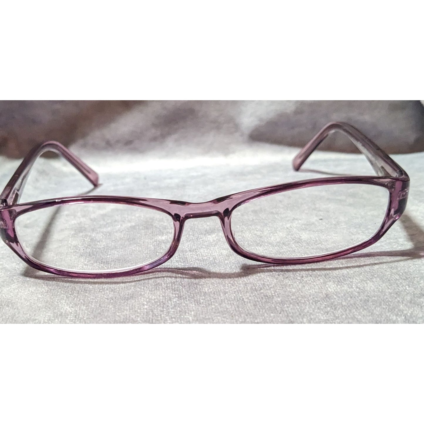 Design Optics Translucent Purple  Readers