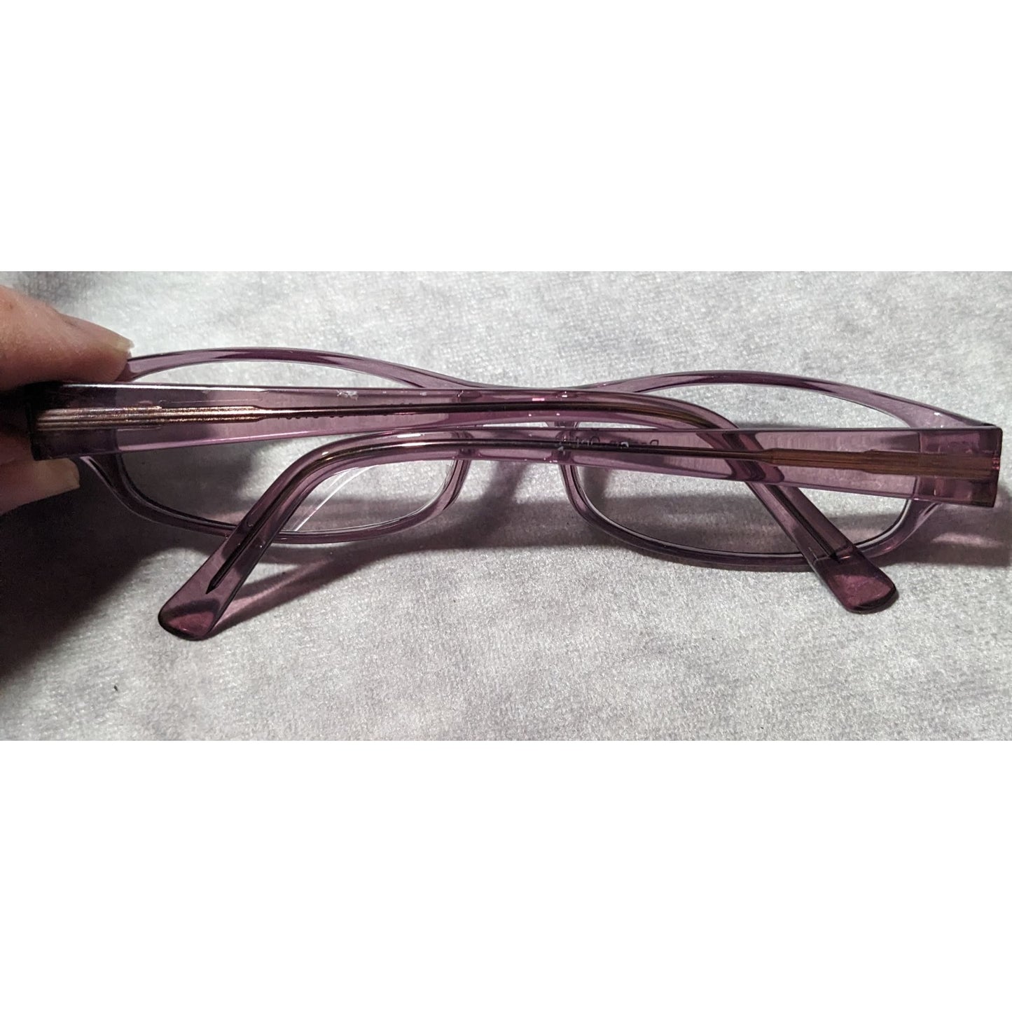 Design Optics Translucent Purple  Readers