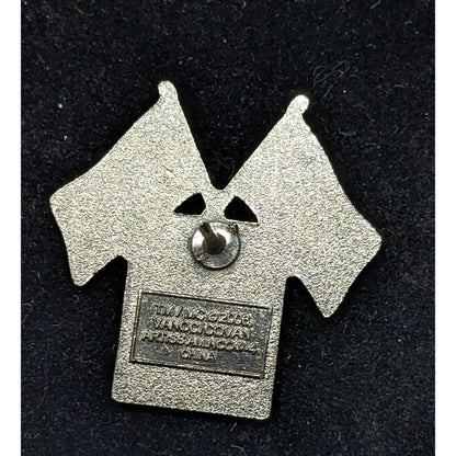 Vancouver 2010 Olympics Canada & UK Crossed Flags Pin Limited Edition