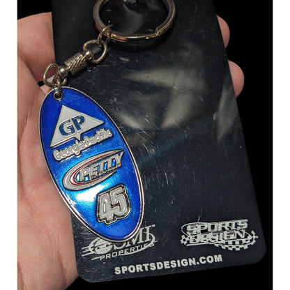 Kyle Petty Georgia Pacific 45 Nascar Keychain