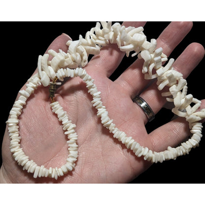 Vintage White Shell Necklace
