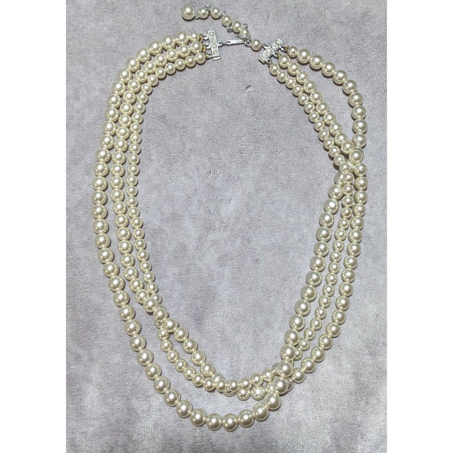 Vintage Japan Faux Pearl Necklace