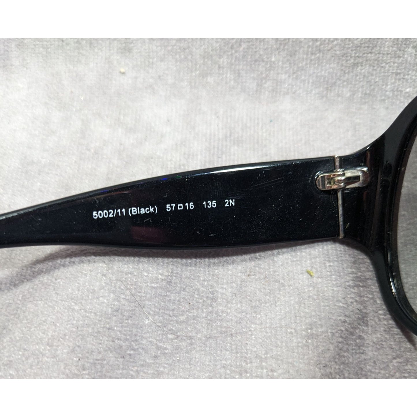 Glam Goth Coach HC8037B Angeline Black And Rhinestone Sunglasses