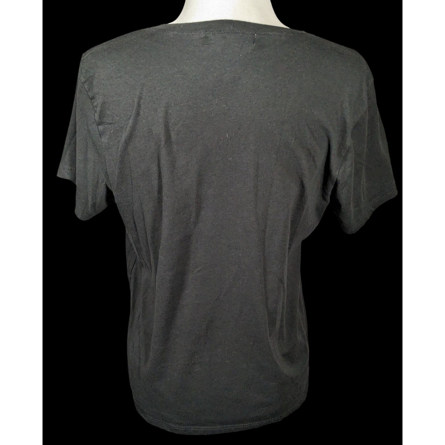 Cut & Paste Retro Distressed Rock * Roll Tee Size Large