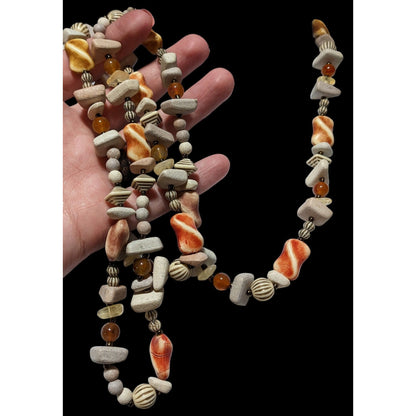 Nature Inspired Beaded Necklace