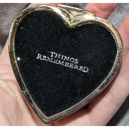 Things Remembered Silver Heart Trinket Box