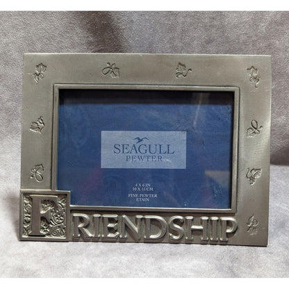 Seagull Fine Pewter Friendship Picture Frame