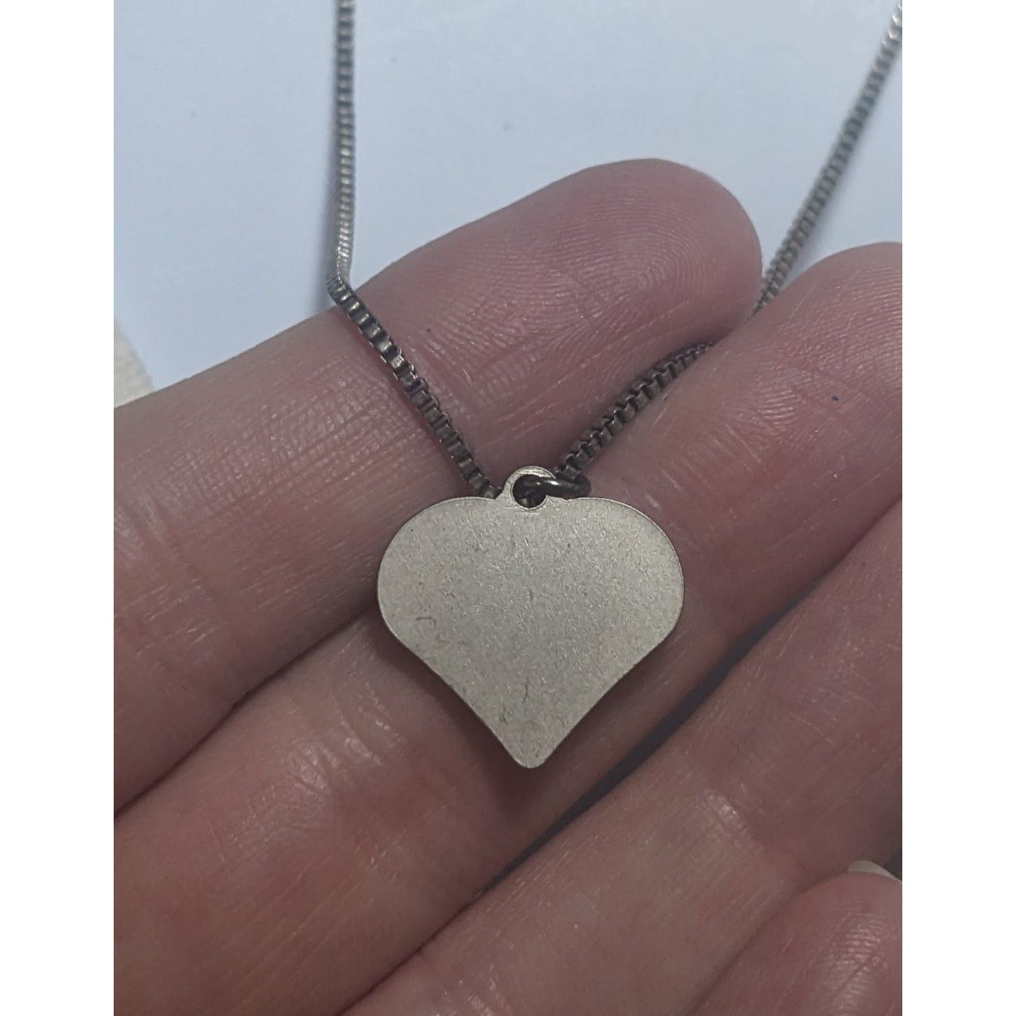 Saint Anthony Heart Shaped Pendant Necklace