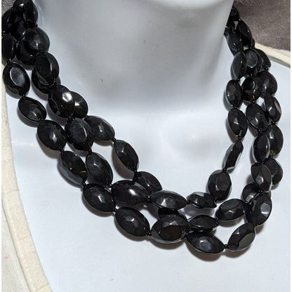 Chunky Multilayer Gothic Beaded Necklace