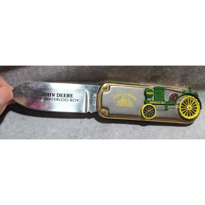 Franklin Mint John Deere 1919 Waterloo Boy Collectible Pocket Knife