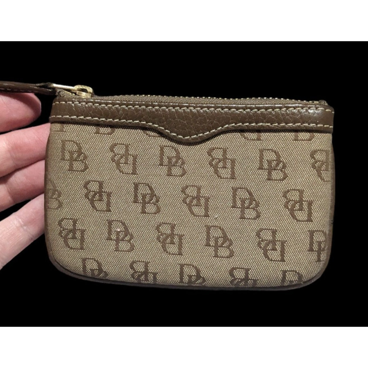 Dooney & Bourke Tan Coin Purse