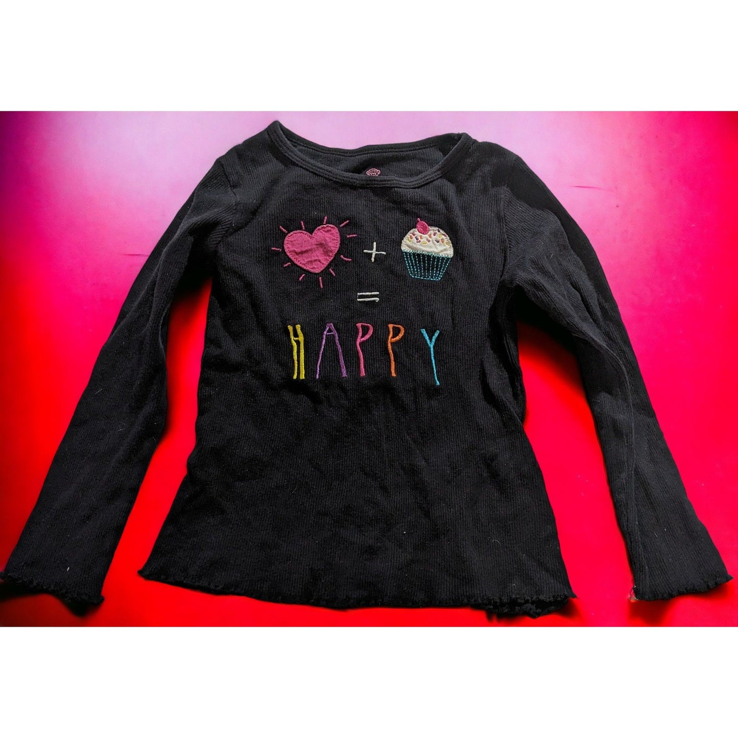 Okie Dokie Black Embroidered Shirt