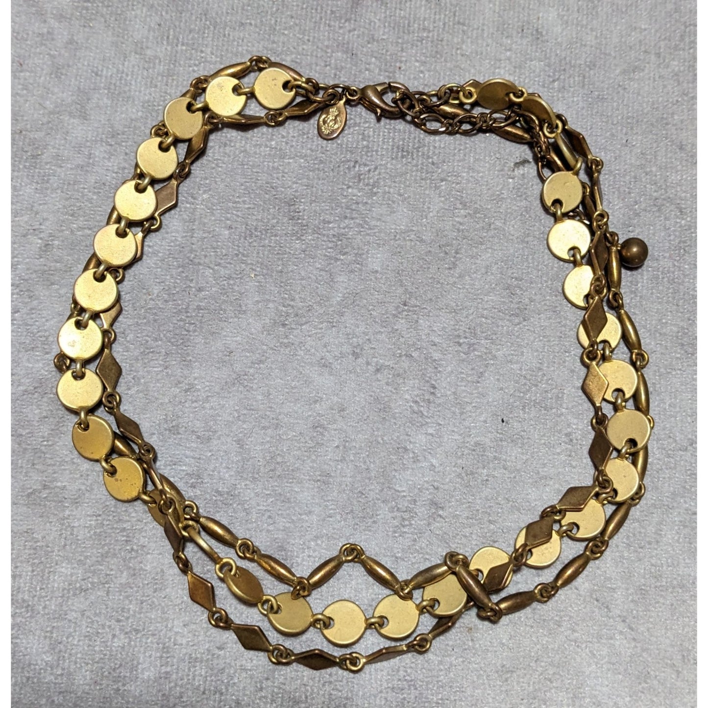 Premier Designs Gold Rush Chain Necklace