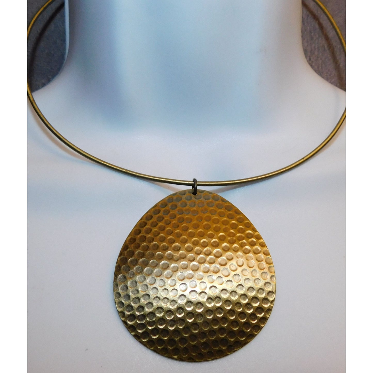 Gold Modern Neckwire Choker