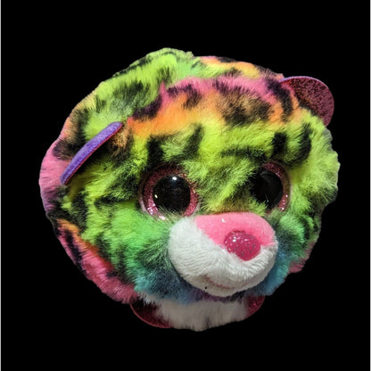 TyPuff Dotty Neon Rainbow Plush