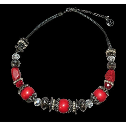 Erica Lyons Gothic Vampire Beaded Necklace