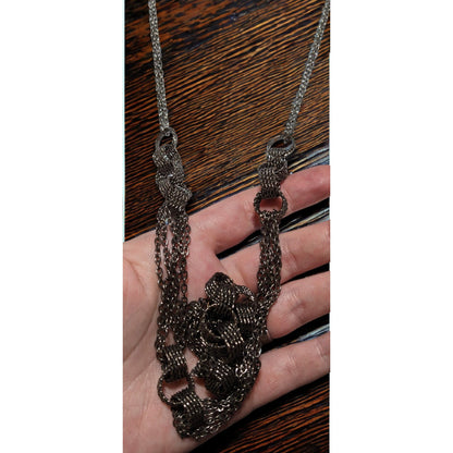 Mesh Ring Chain Necklace