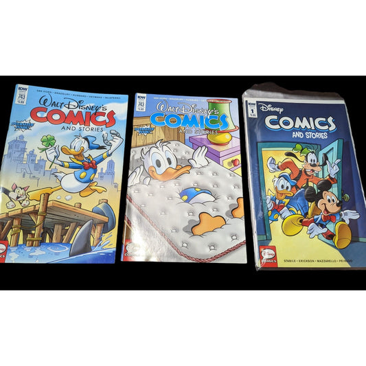 Disney Comics And Stories Comic Book Bundle