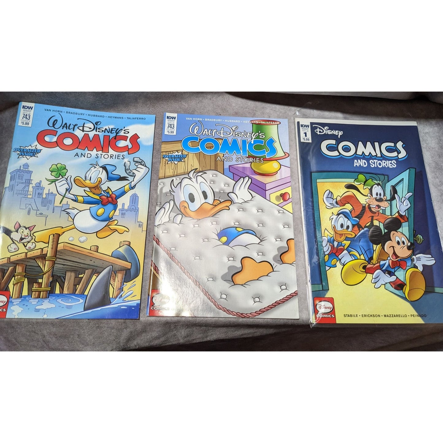 Disney Comics And Stories Comic Book Bundle