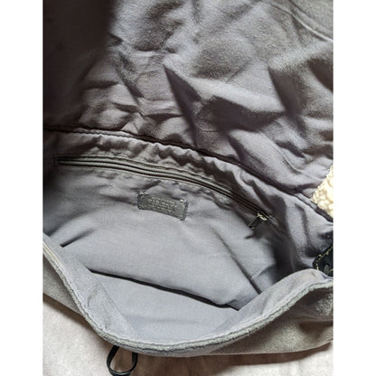 Old Navy Grey Sherpa Purse