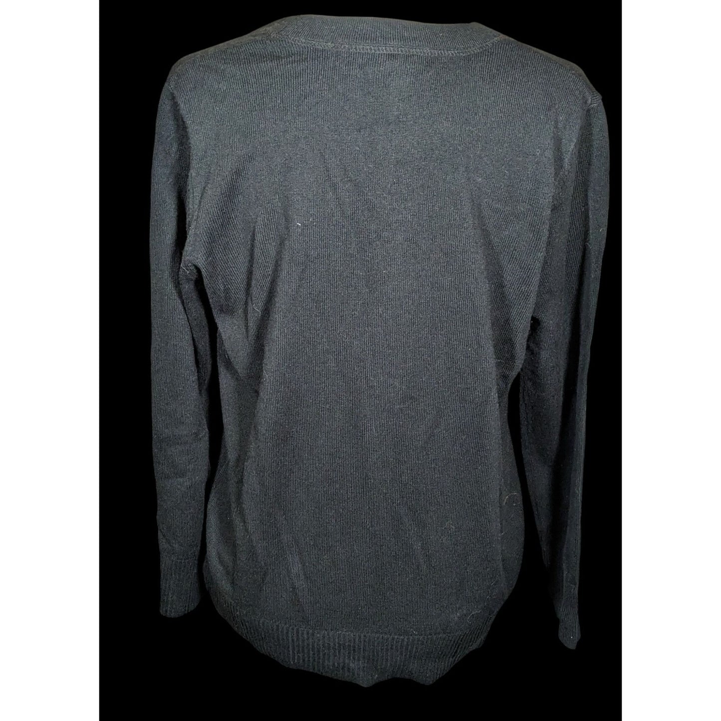 Vintage Draper's & Damon's Petite Black Button Up Cardigan