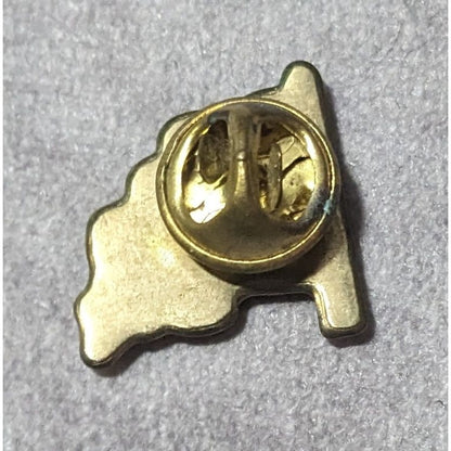 Vintage Gold Tone United States Flag Lapel Pin